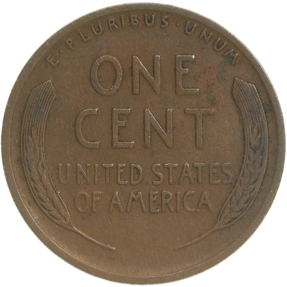 1917 (P) Lincoln Wheat Cent Very Fine Penny VF