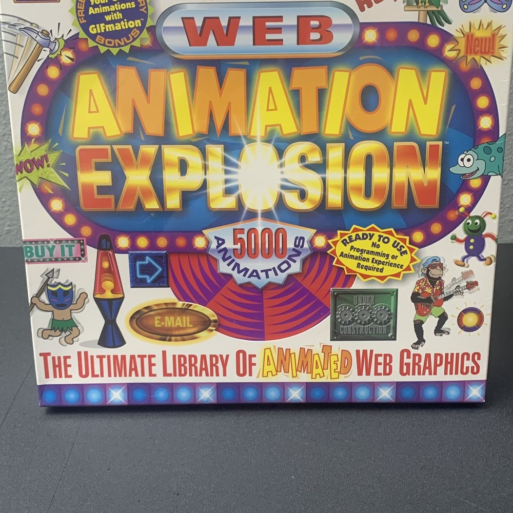 Nova Development - NOS 1997 Macintosh Web Animation Explosion 5000 Animations