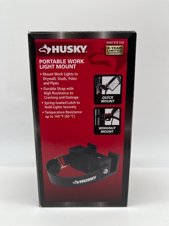 Husky Portable Work Light Mount with Strap K9028