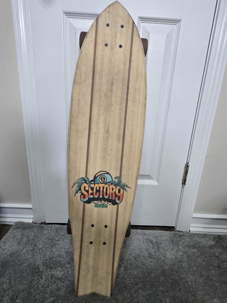 Sector 9 Snapper Hideout Kicktail Cruiser Longboard Complete