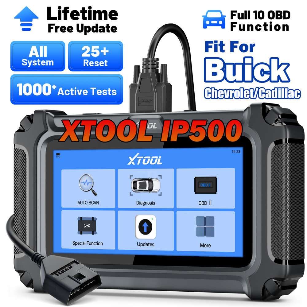 XTOOL IP500 For GM OBD2 Scanner All Systems Bidirectional Diagnostic Tool CAN FD