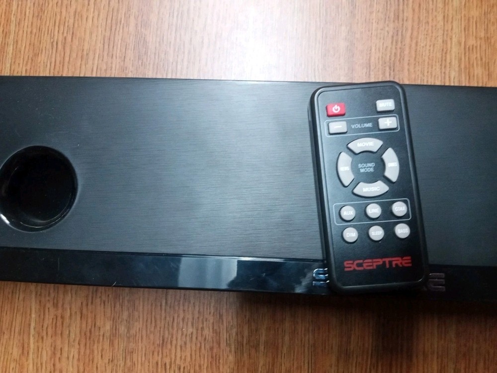Scepture Soundbar With Remote