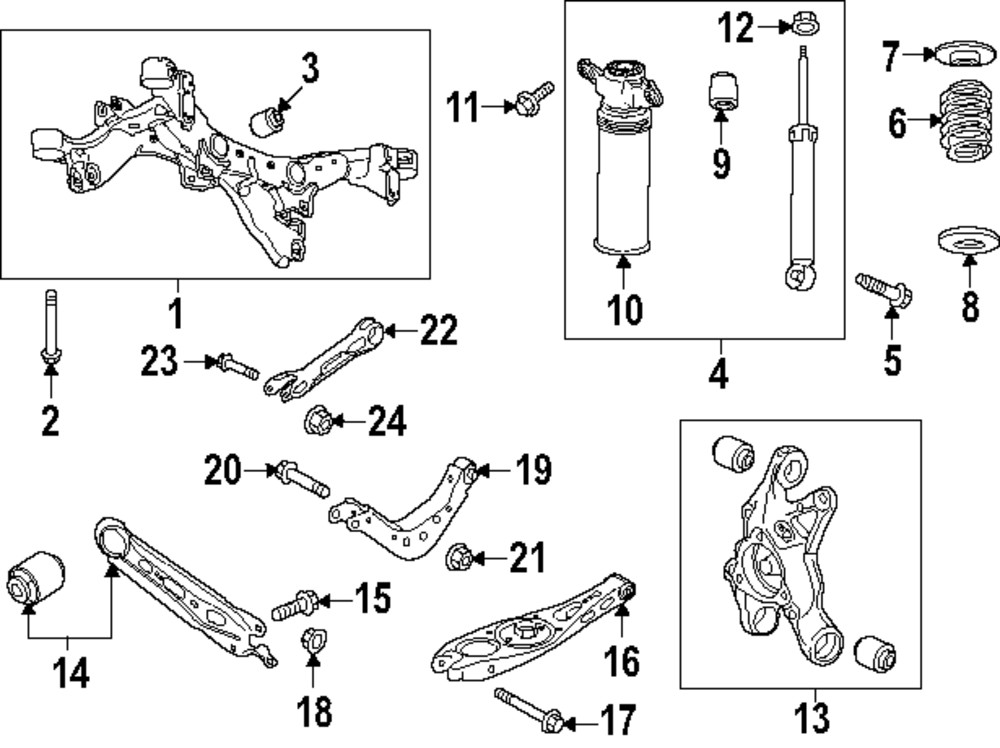 Genuine GM Knuckle 26458262