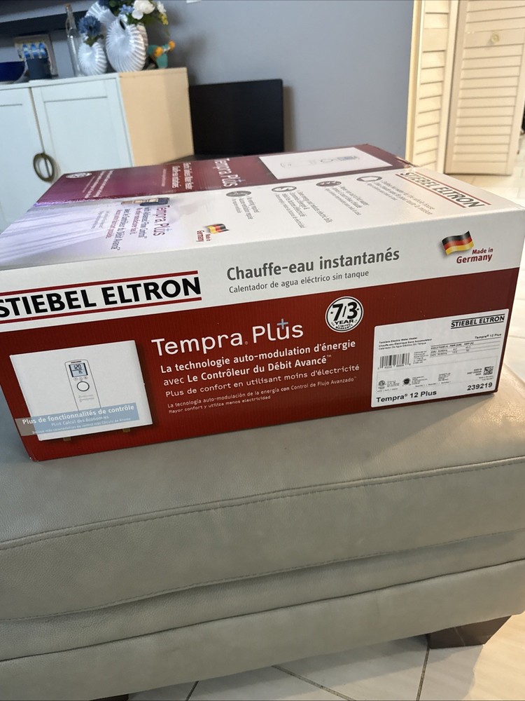 Stiebel Eltron Tempra 12 Plus Tankless Water Heater - White