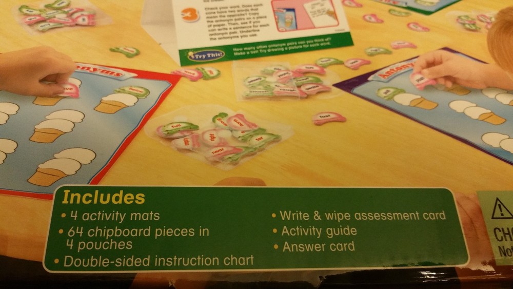 Lakeshore Antonyms Instant Learning Center DD232