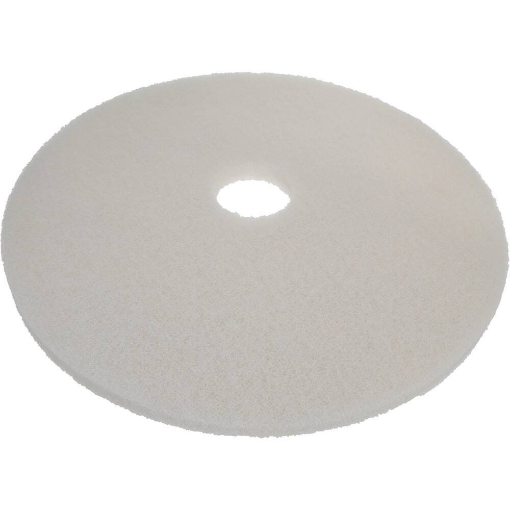 PRO SOURCE Floor Stripping Pads: 5 Pack, White Fine Polyester, 20" Diameter
