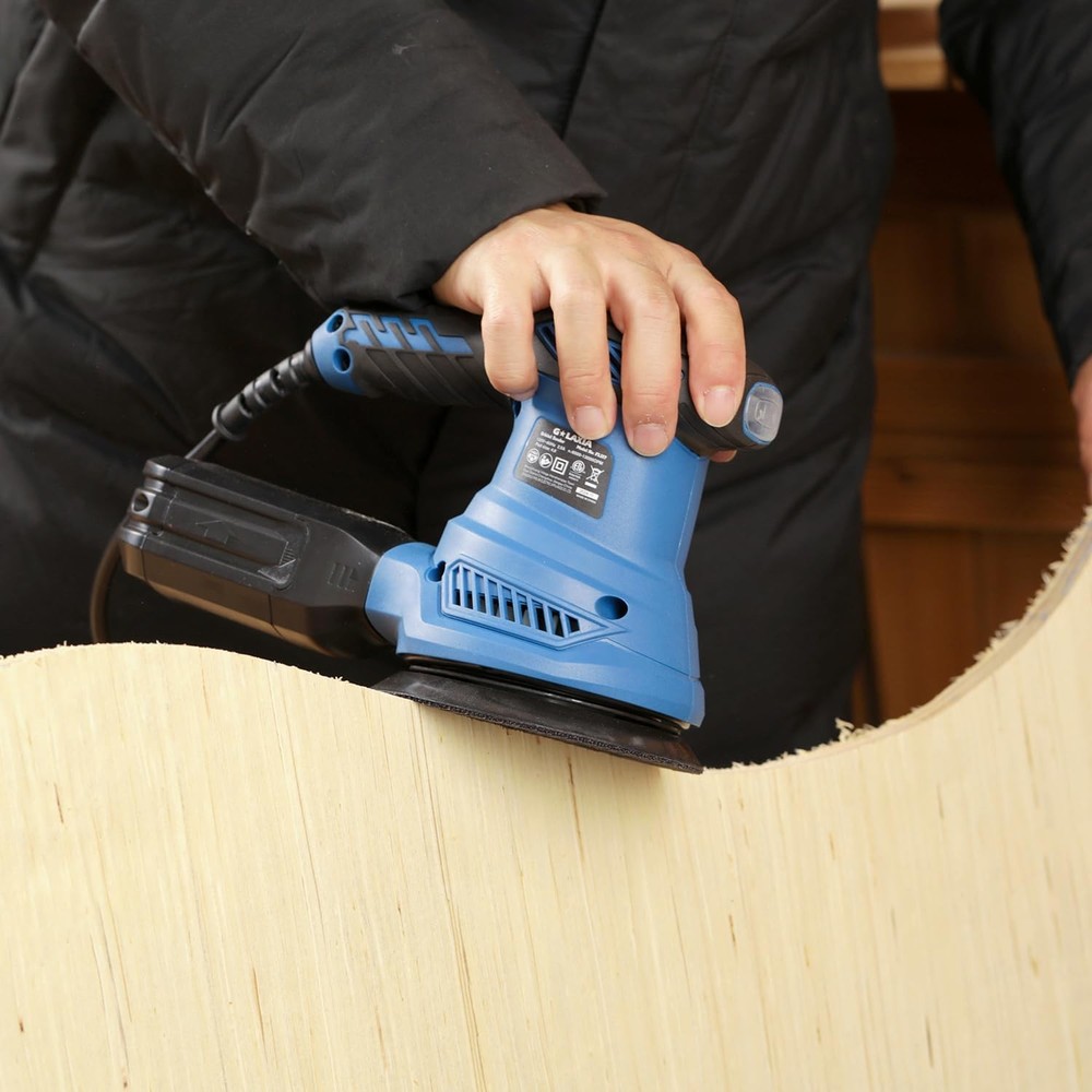 New Electric Drywall Sander Adjustable Variable Speed With Sanding Pad