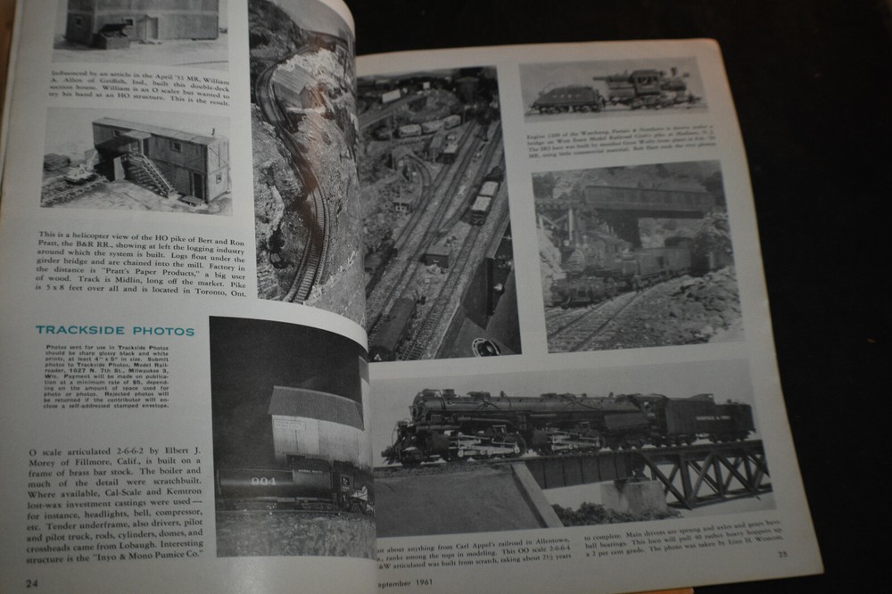 Two (1961/75) Model Railroader Magazines