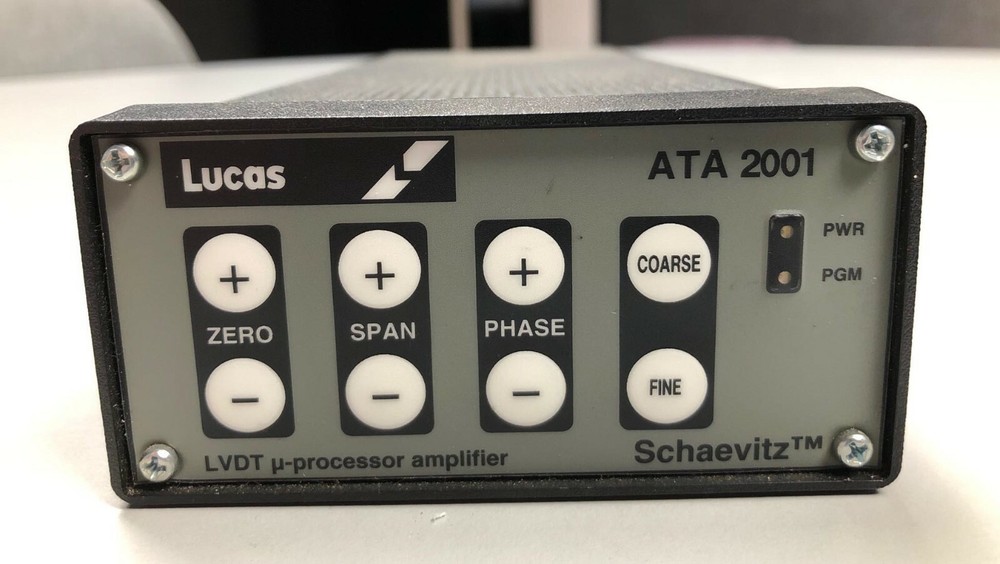 Schaevitz Lucas ATA 2001 LVDT Signal Conditioner Processor Amplifier