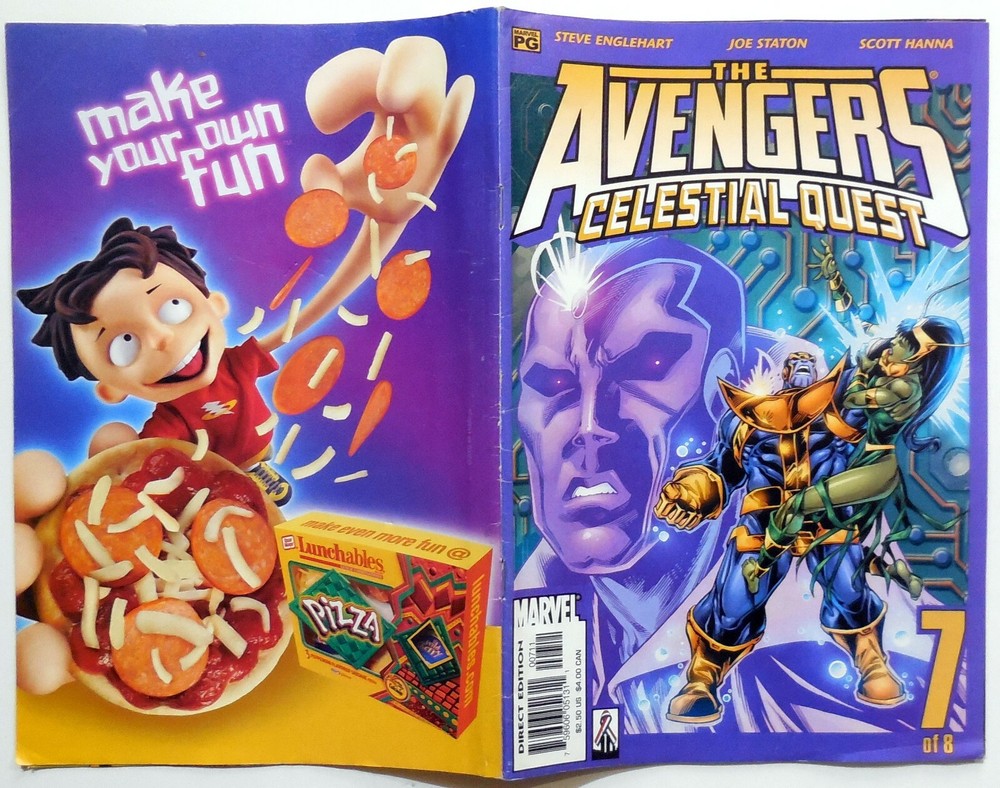 MARVEL THE AVENGERS CELESTIAL QUEST NO. 7 2002