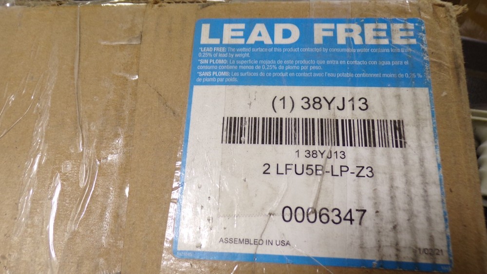 WATTS 3/4 LFU5B-LP-Z3 Water Pressure Reducing Valve,30 psi(G)