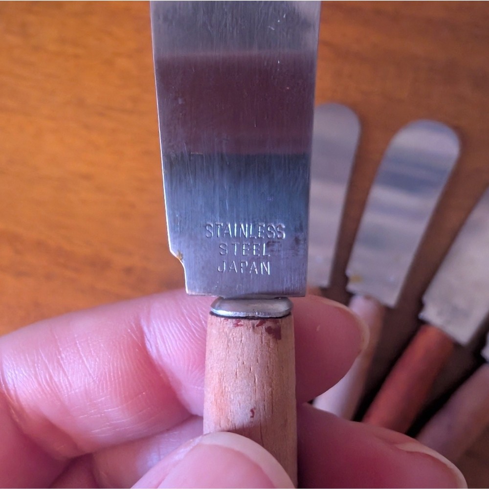 Vintage Mini Cheese Knives