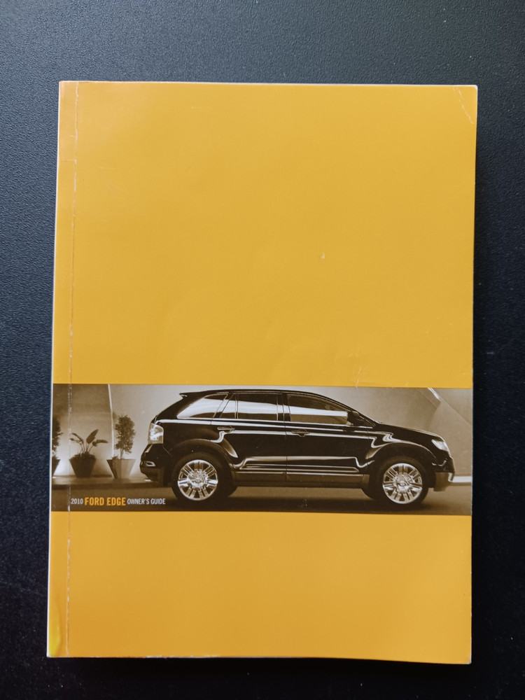 2010 Ford Edge Owners Manual Set With Case OEM
