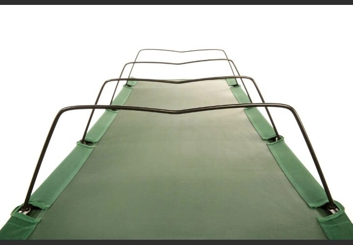 Kamp-Rite Compact Lightweight Camping Cot Indoor Outdoor Sleeping Bed Green