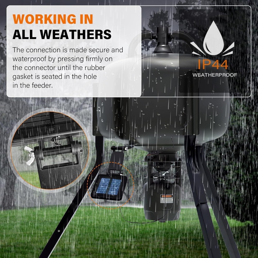 Moultrie 6-volt Deluxe Solar Panel.