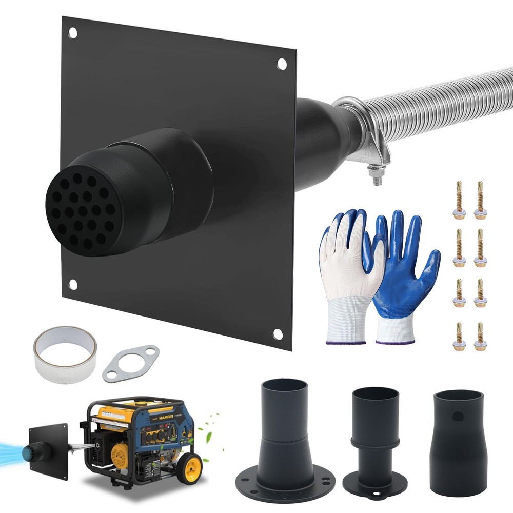 Generator Exhaust Extension Silencer Kit Universal, For ALL Portable Generators