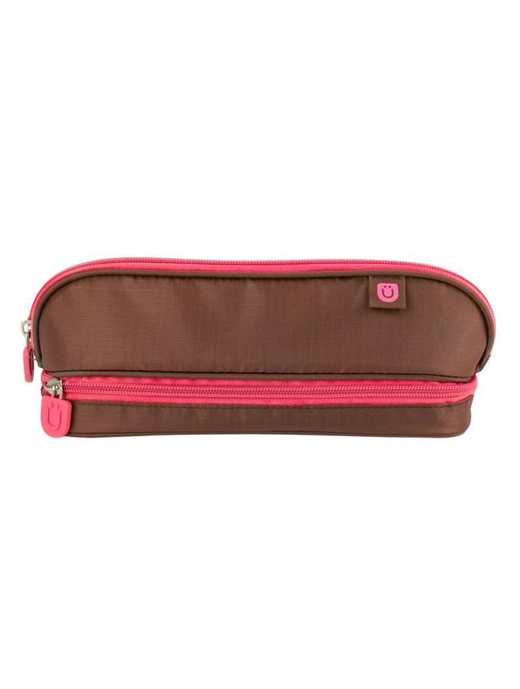 ZUCA Pencil Case Storage Accessory (Brown Pink)