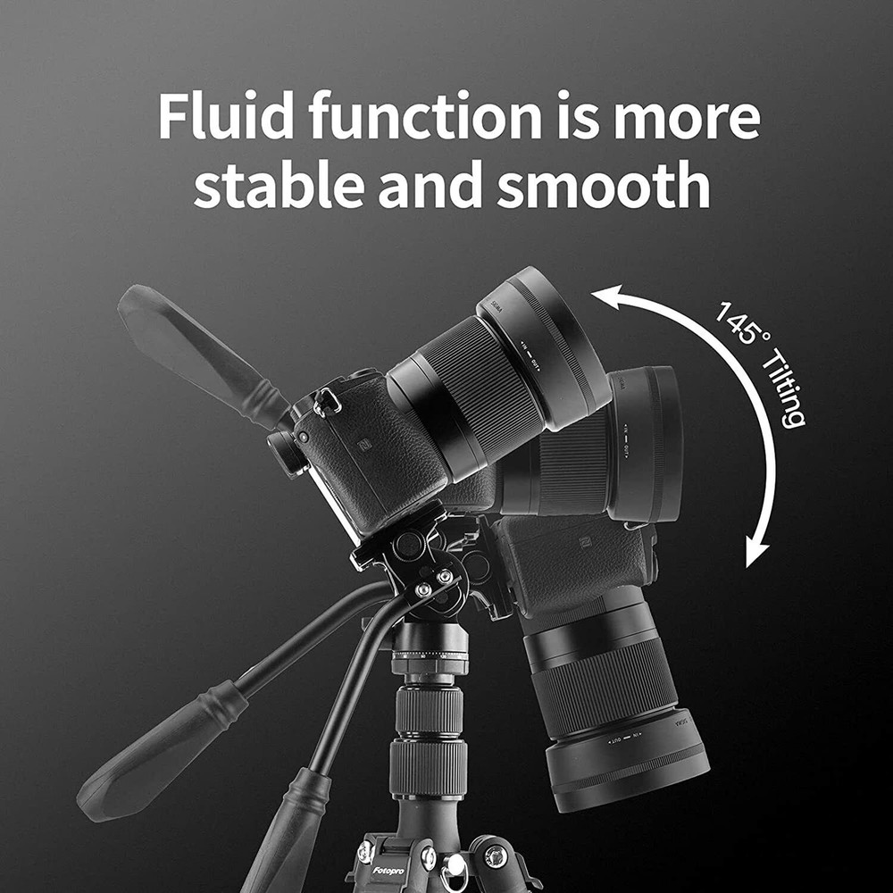Fotopro MH-2A Fluid Head Tripod Head for Camera