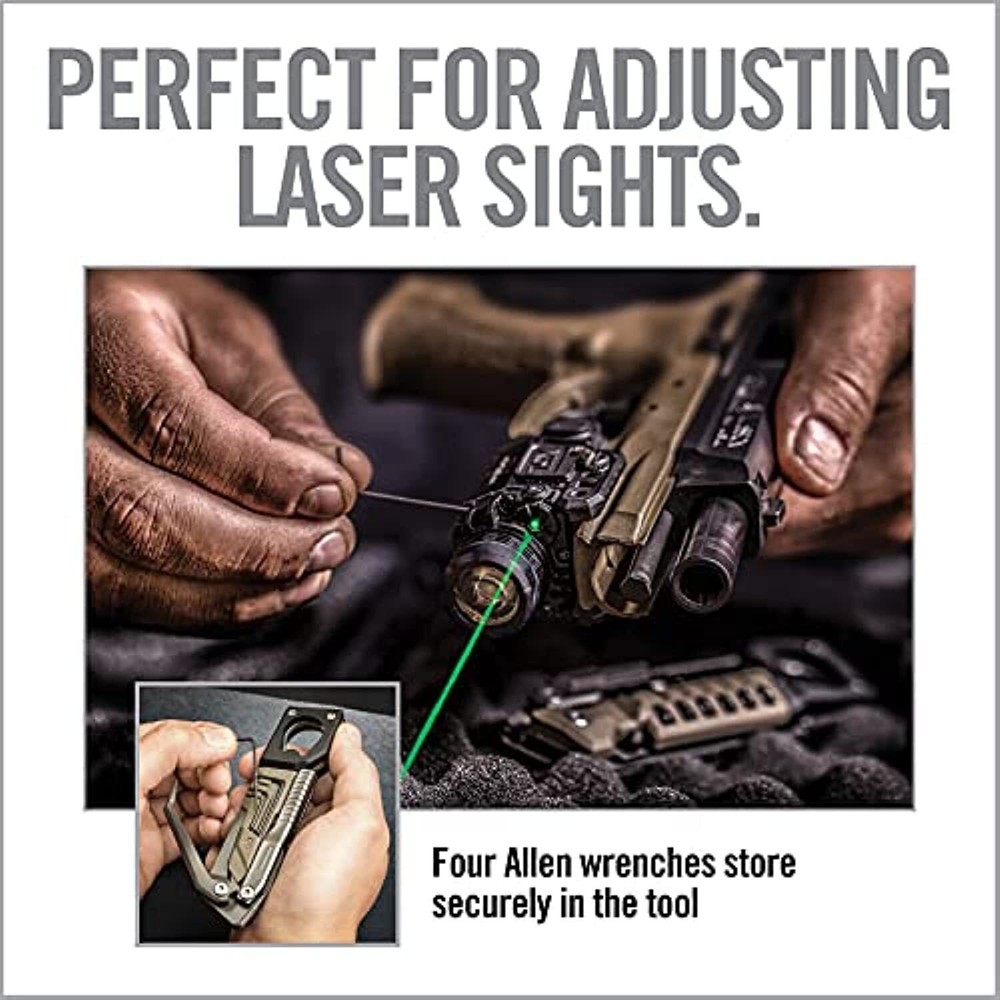Real Avid The Pistol Tool, Multi-Tool, Stainless Steel, 19 Precision Tools