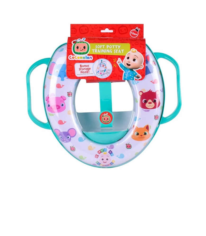 Cocomelon Soft Potty Training Seat with Potty Hook, Unisex
