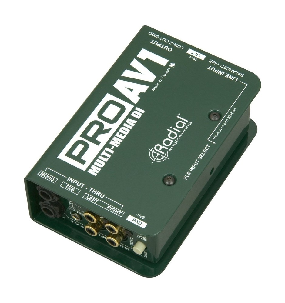 Radial Engineering R8001112 Pro AV1 Direct Box