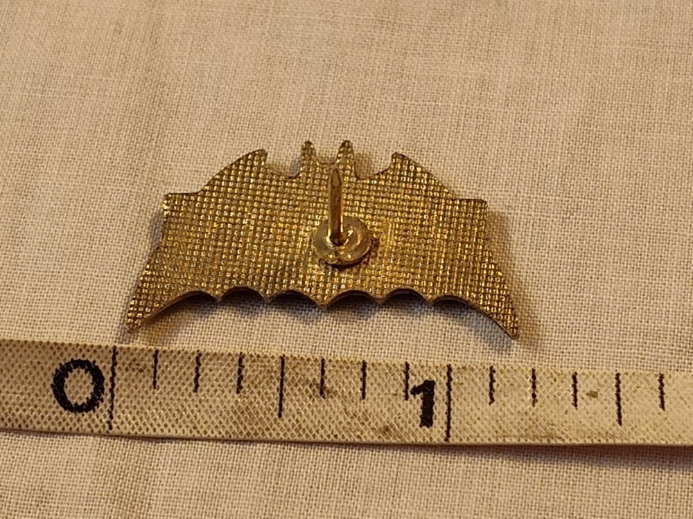 Vintage Batman Lapel Pin 1970's