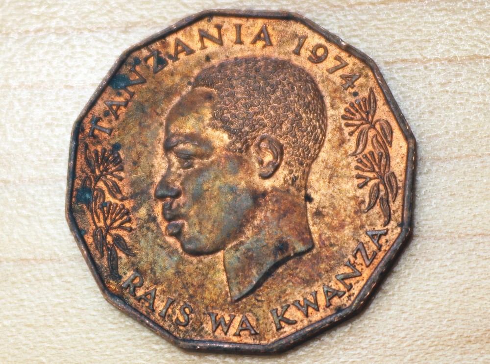 1974 Tanzania 5 Senti Sailfish