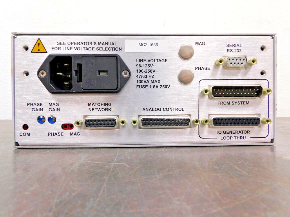 Emabond Solutions MC2 Single Phase Weld Power Supply AT Series Controller