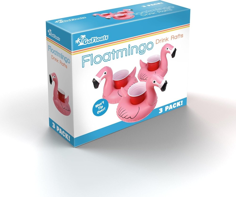 Inflatable Pool & Hot Tub Drink Holders (3-Pack) – Fun Floaties Set