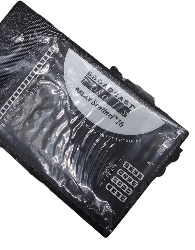 Broadcast Tools Relay And Status Sentinel 16 New In Box