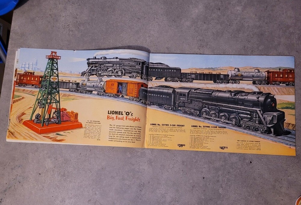 Lionel 1952 Catalog Excellent Condition Rare