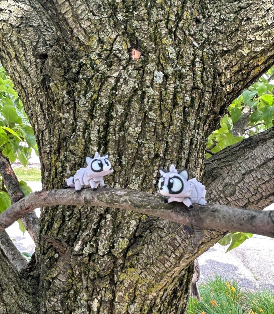 3D Printed Jiggle Pet Raccoon
