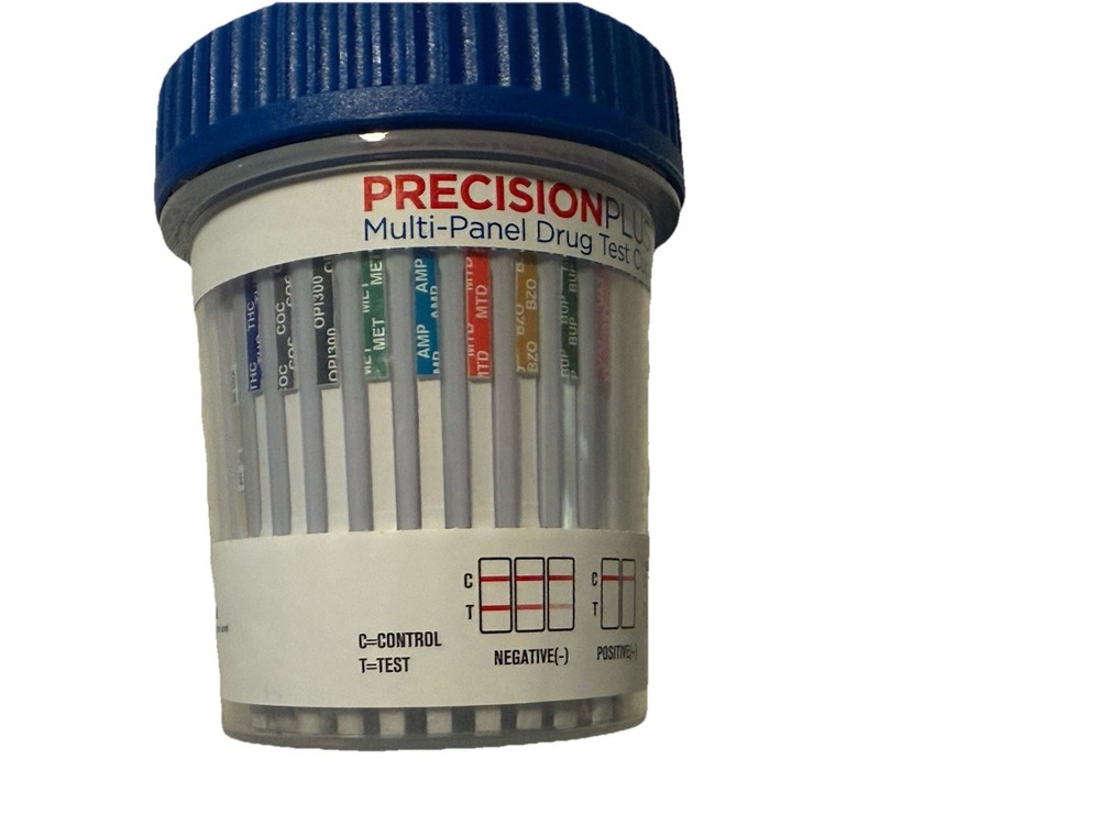 12 Panel Urine Multi-Drug Testing Cup - CLIA Waived (25 Pack)