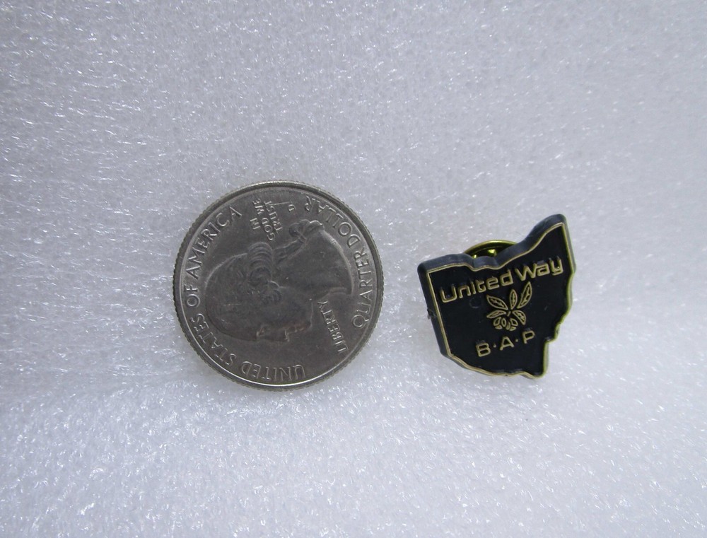 United Way B.A.P. Ohio Plastic Pin