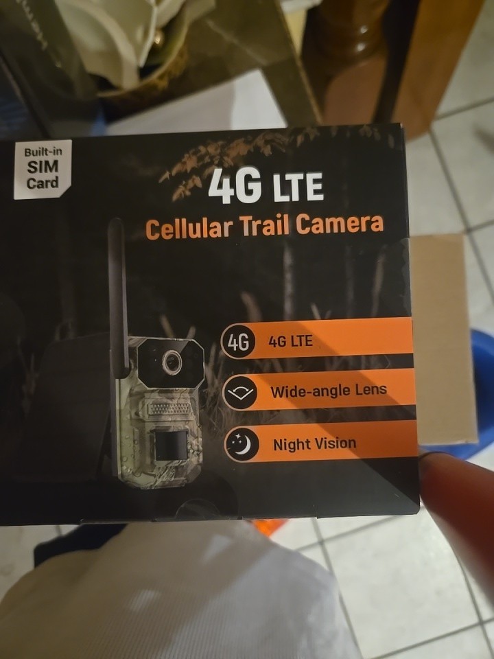 Solar Powered 4g lte cellular trail camera