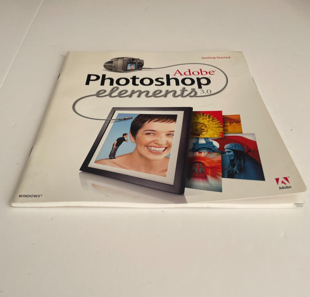 Adobe Photoshop Elements 3.0 Windows Manual Only