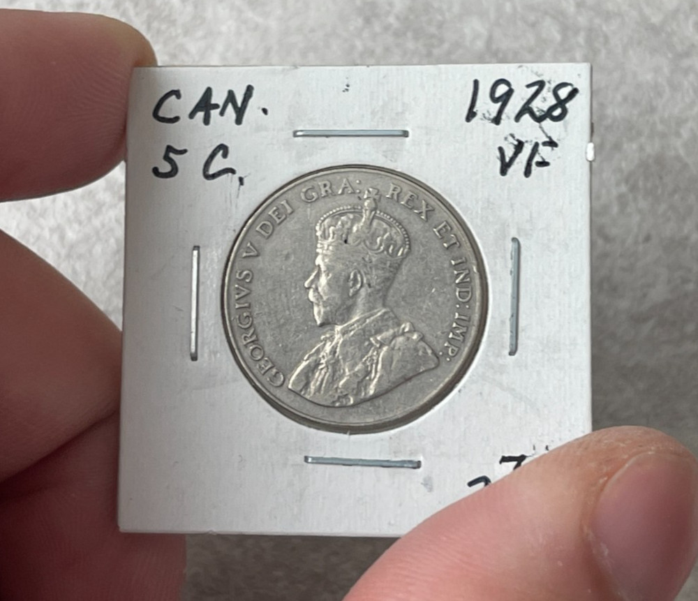 1928 Canada 5 Cents L2