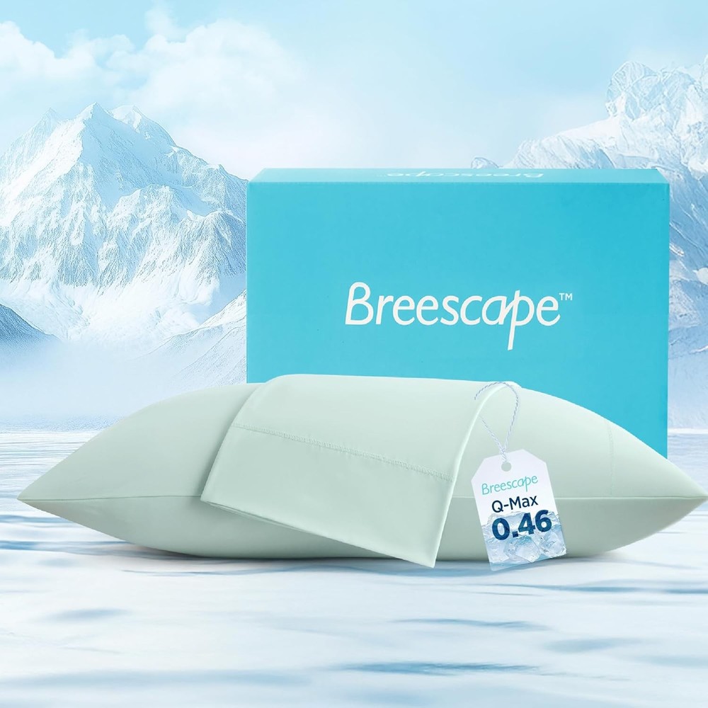 Cooling Pillow Cases Standard/Queen Size - BlendTek™ Dry & Cool Technology