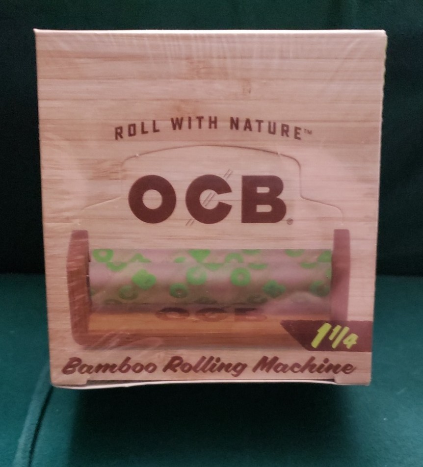 OCB BAMBOO 1 1/4 (79mm) Cigarette Rolling Machine Roller