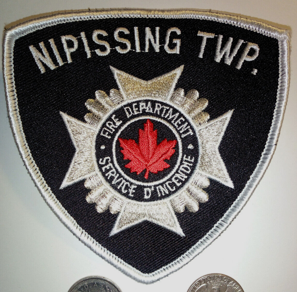 Nipissing Township Fire Department Patch Badge Crest