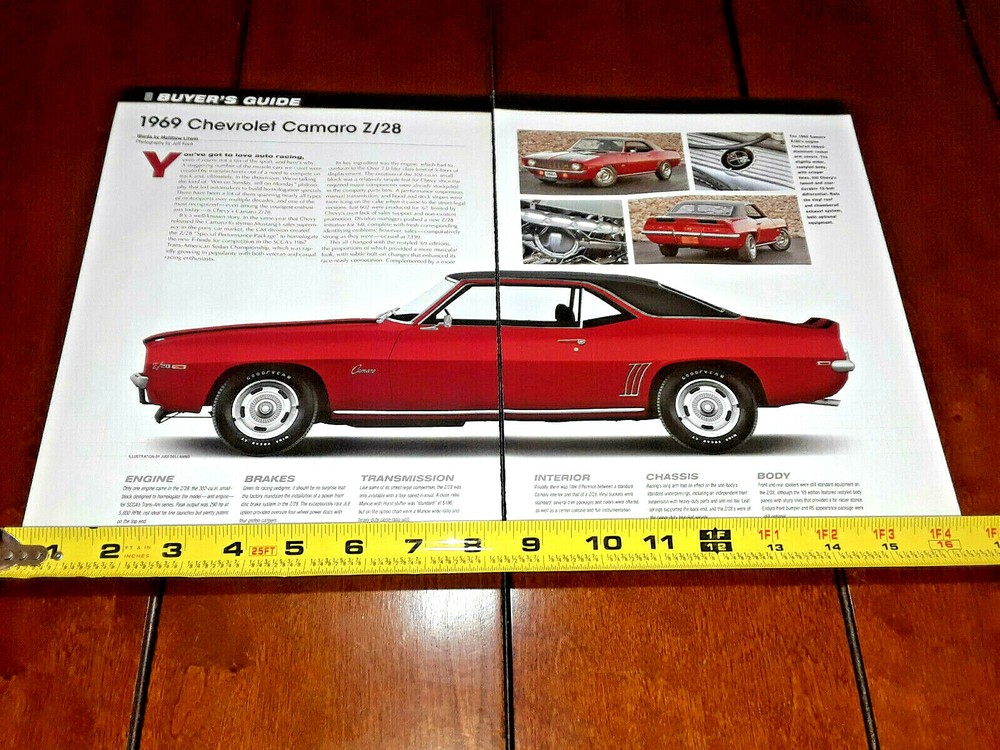1969 CAMARO Z28 ORIGINAL 2015 ARTICLE