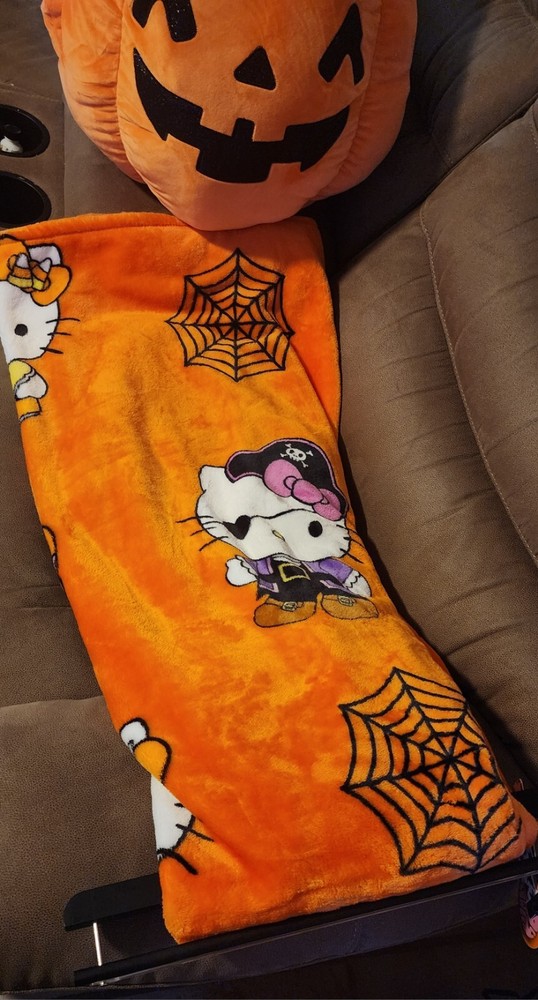 Hello Kitty Halloween Blanket