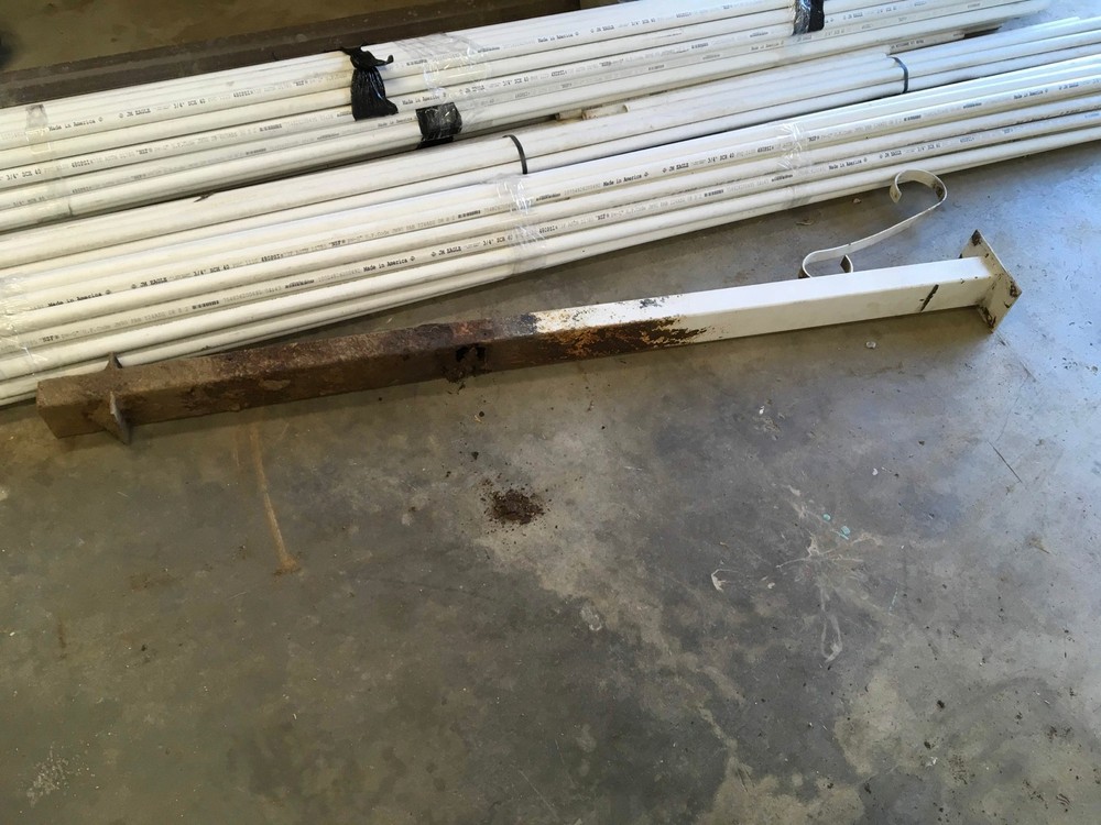 Vintage Mailbox Post