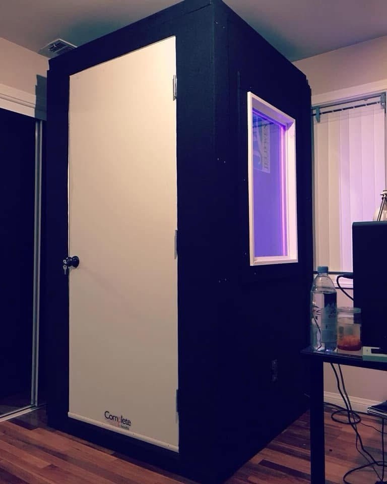 4x3x7’5” Vocal Booth Standard Solid Door