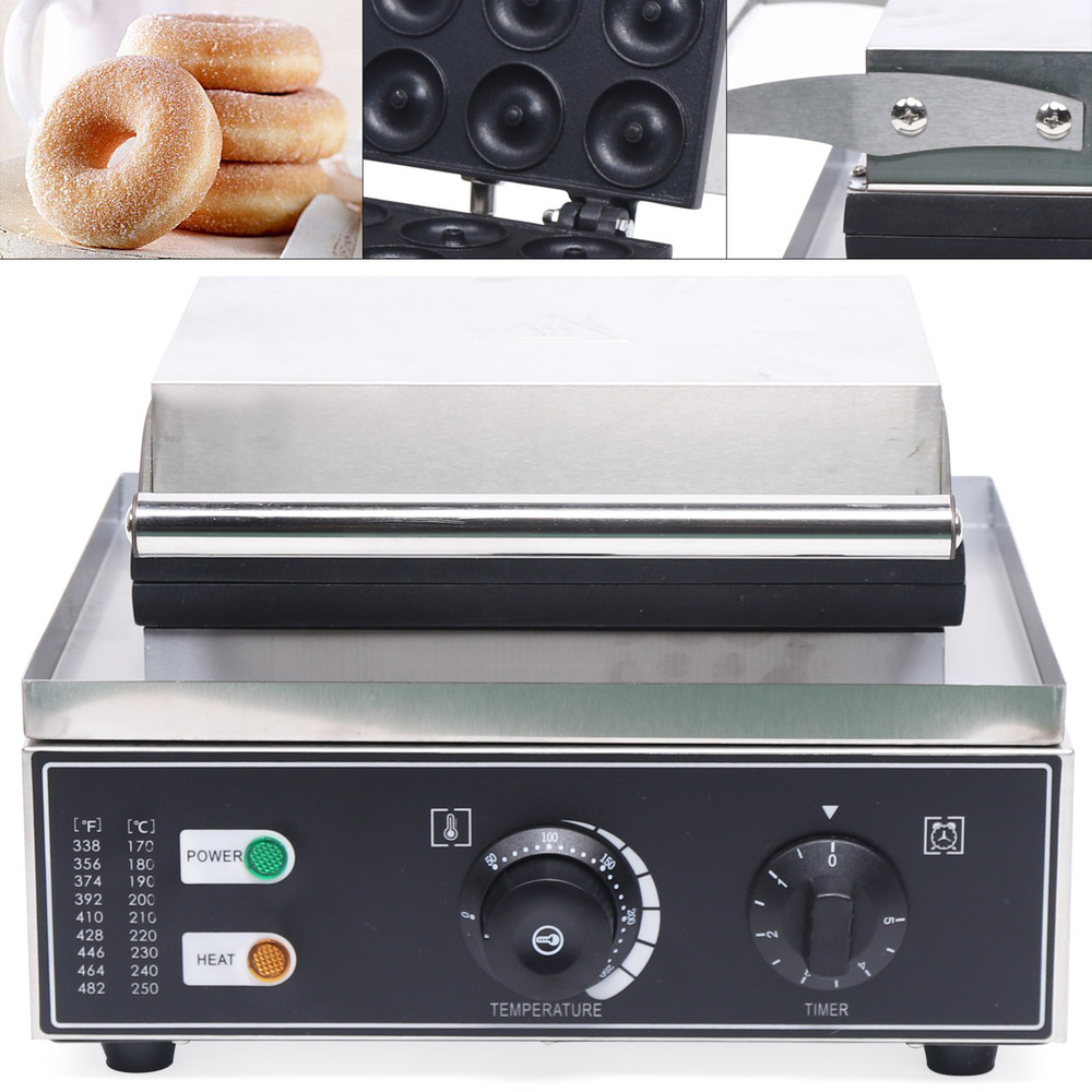 Commercial Donut Machine Doughnut Baker Mini Donut Maker Machine Non-stick 5cm