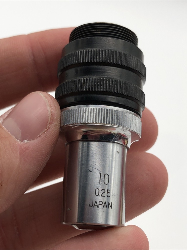 Edscorp 10 0.25 Microscope Objective Lens Japan