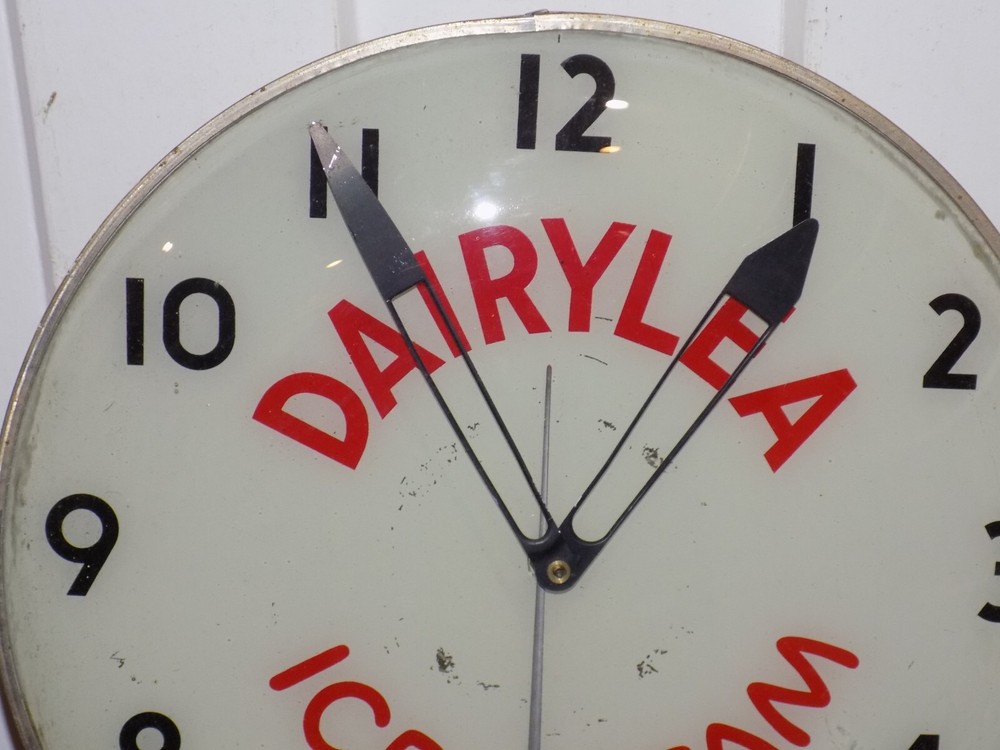 Vintage Dairylea Ice Cream Pam Clock