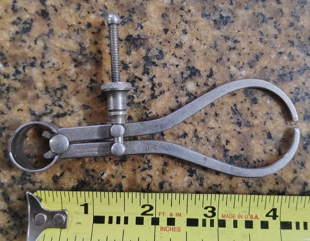 🗽VINTAGE ATHOL 3" OD CALIPER