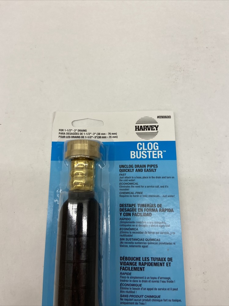 Harvey's ClogBuster 1.5 in. Drain Unclogger