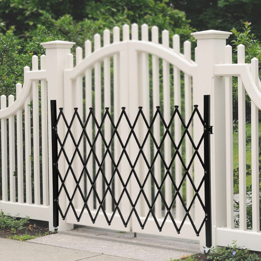 Barricade Gate Single Folding Security Gate Flexible Expanding Security Door